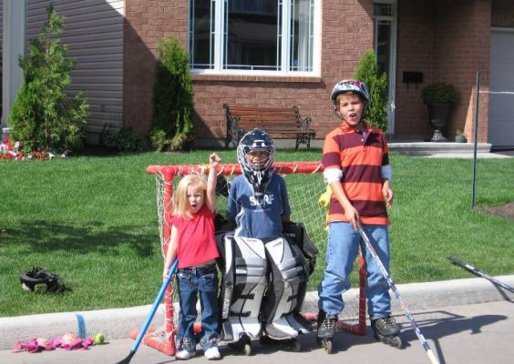 Sarah Thompson with Neighbors