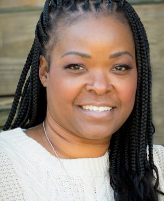 Woman smiling